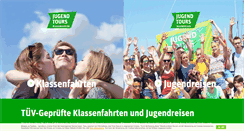 Desktop Screenshot of jugendtours.de